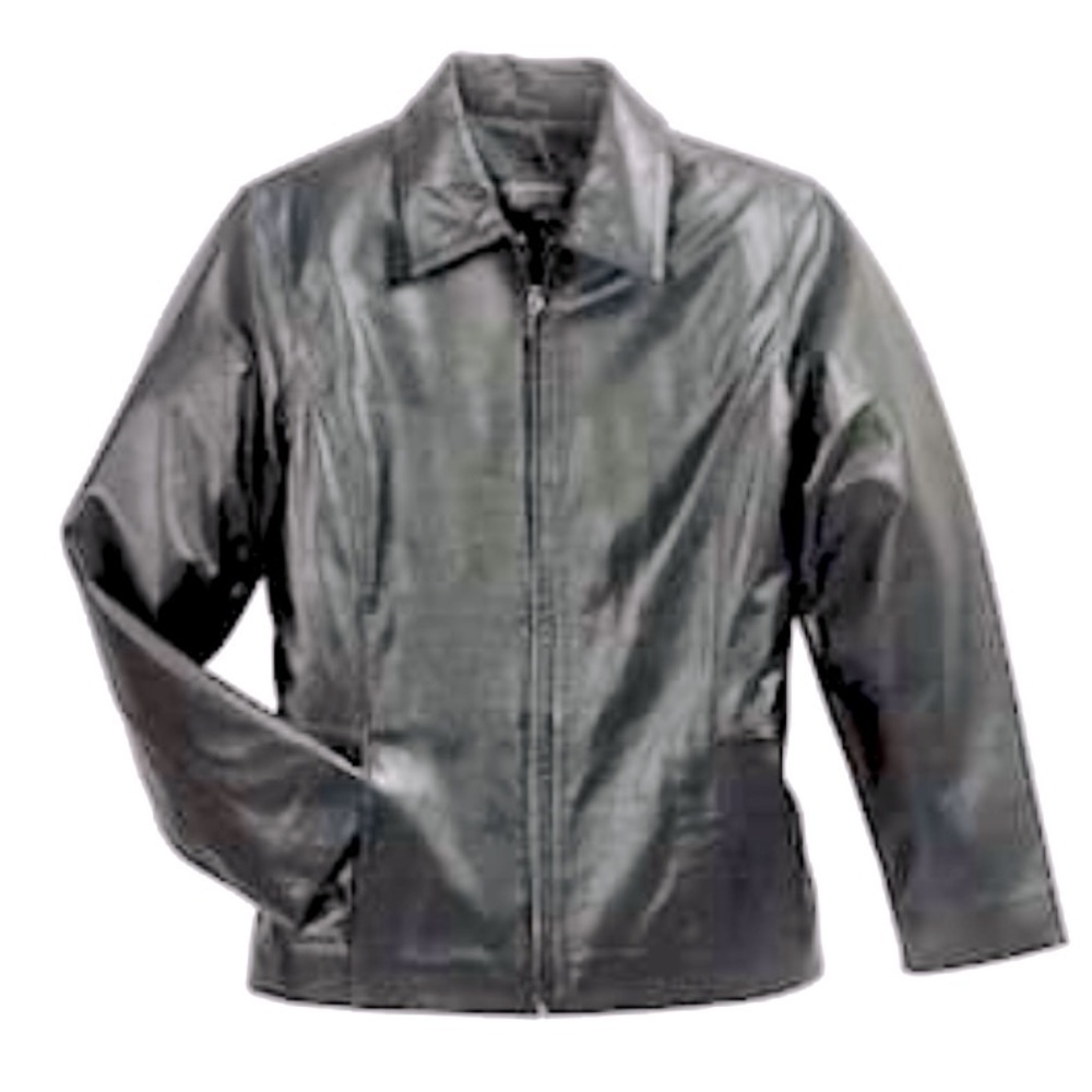 BAGATELLE black Genuine Leather jacket women’s M